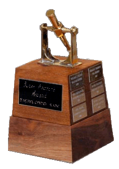 Simon Newcomb Award (photo by James Edgar) Simon Newcomb Award